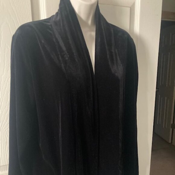 Notations Jackets & Blazers - Velveteen open front jacket size s